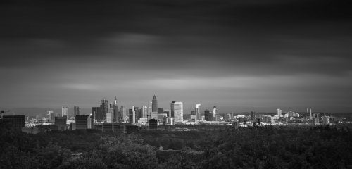 Skyline Black and White